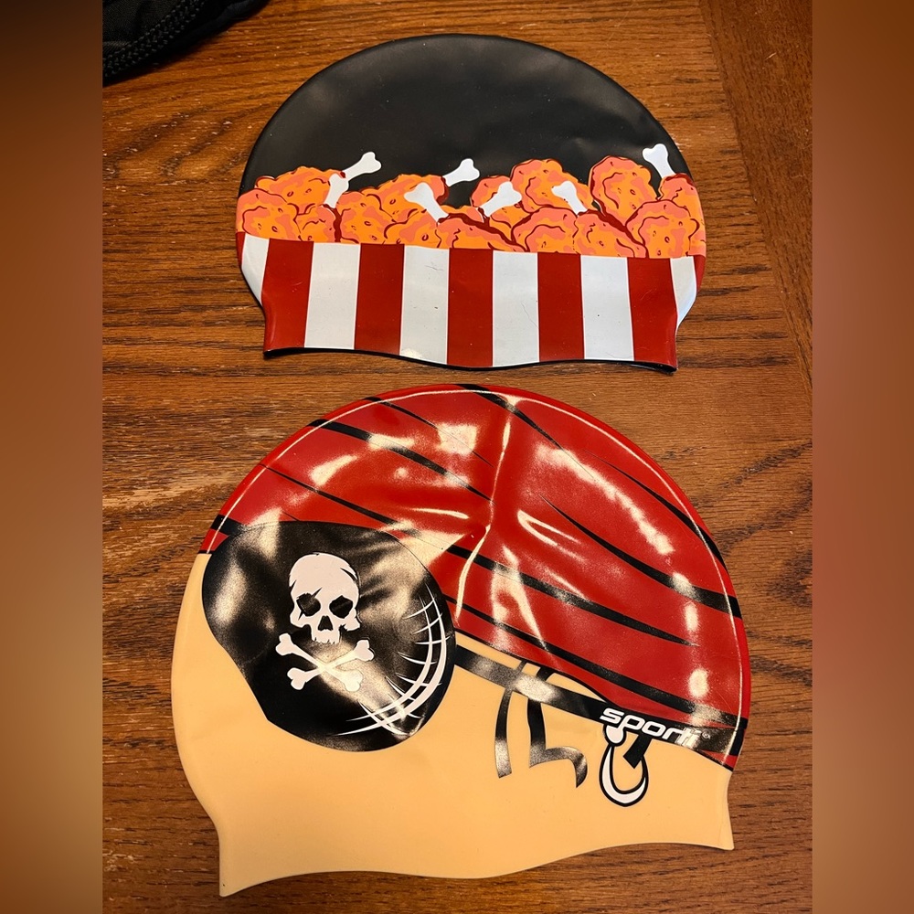 Sporti swim caps